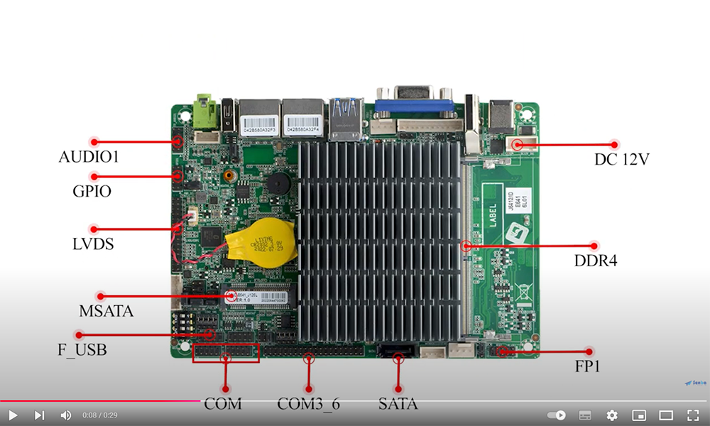 3.5 inch motherboard EPIC-E641_J126L