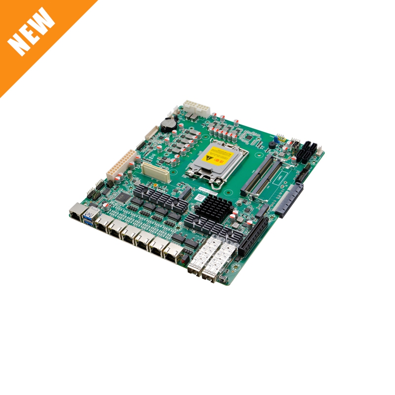 6 Lan I226V 2.5G LGA1700 DDR5 X86 Firewall Motherboard