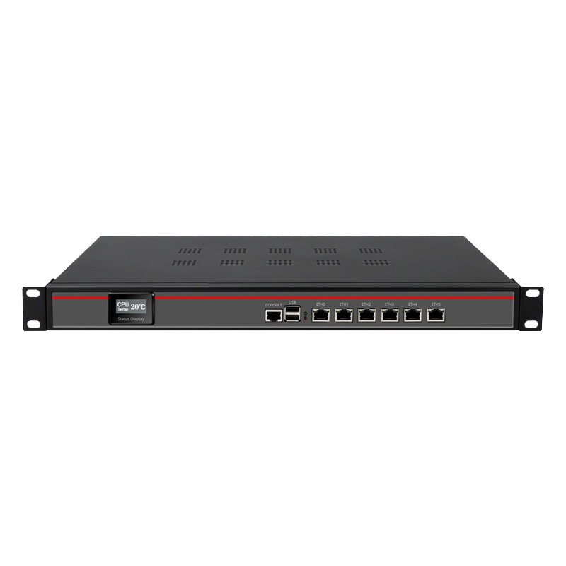 6 Lan I226-V 2.5G N100 DDR4 1U Firewall Hardware Appliance