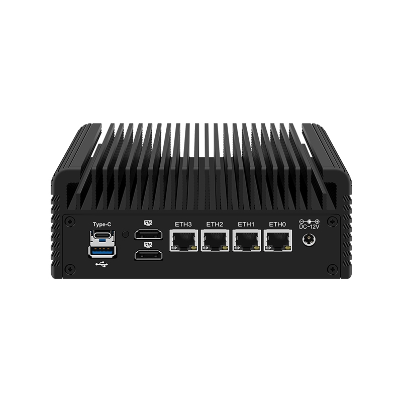 N95 I226V 2.5G 4 Lan DDR5 4K Display NVME TPM Fanless Mini Firewall Appliance