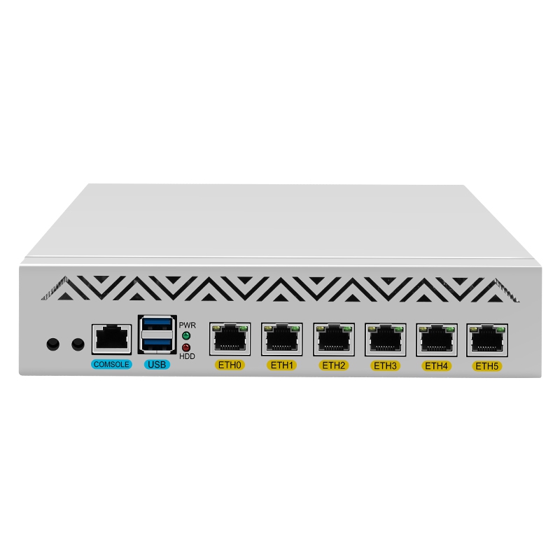6 Lan N100 / N305 9 inch Rackmount PC Router&Firewall Appliance