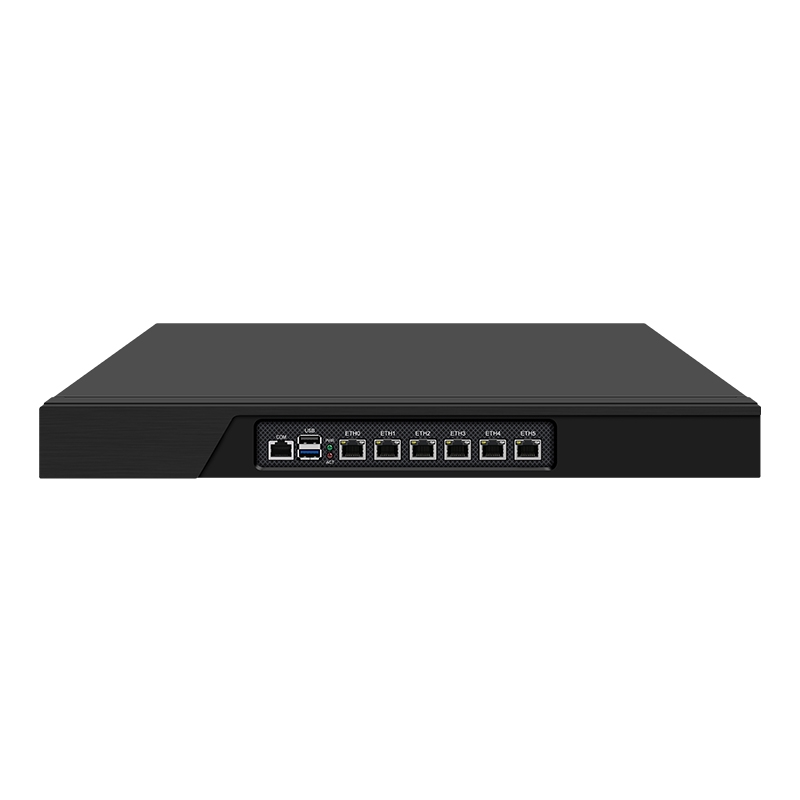 6 Lan J1900 1U Rackmount PC Router&Firewall Appliance