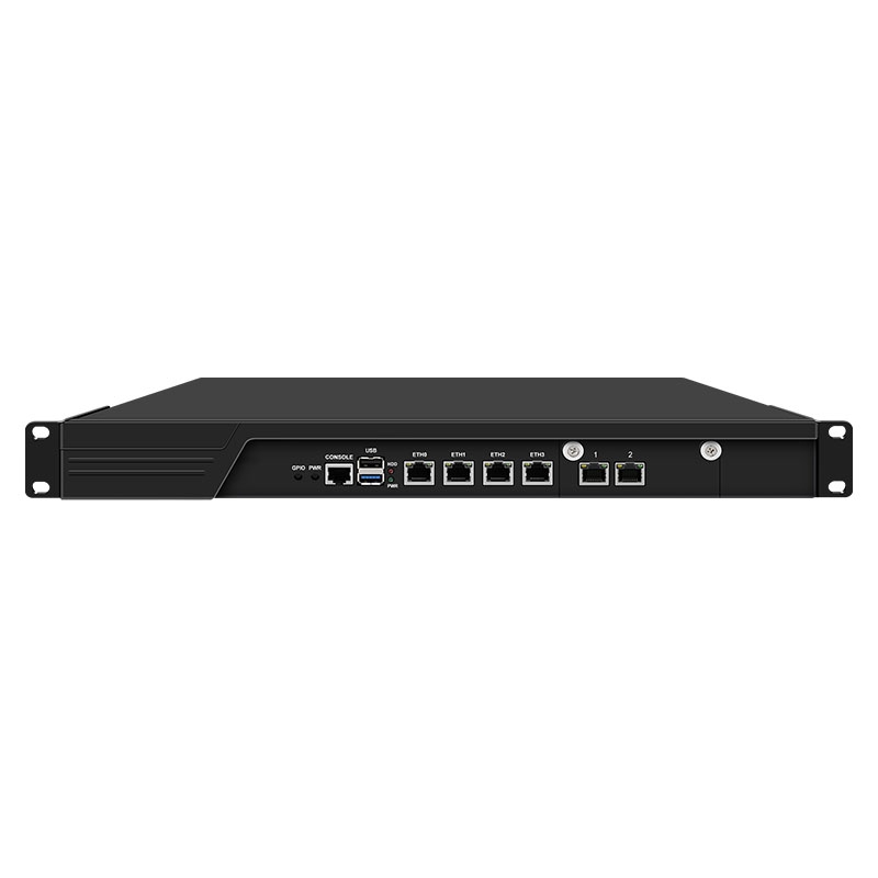 4 Lan N100 /  N200 / N305 1U Rackmount PC Router&Firewall Appliance