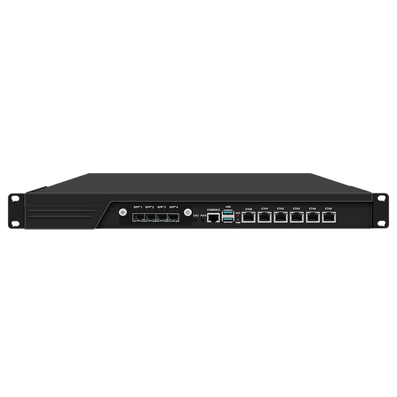 6 Lan i3-12100 1U Rackmount PC Router&Firewall Appliance