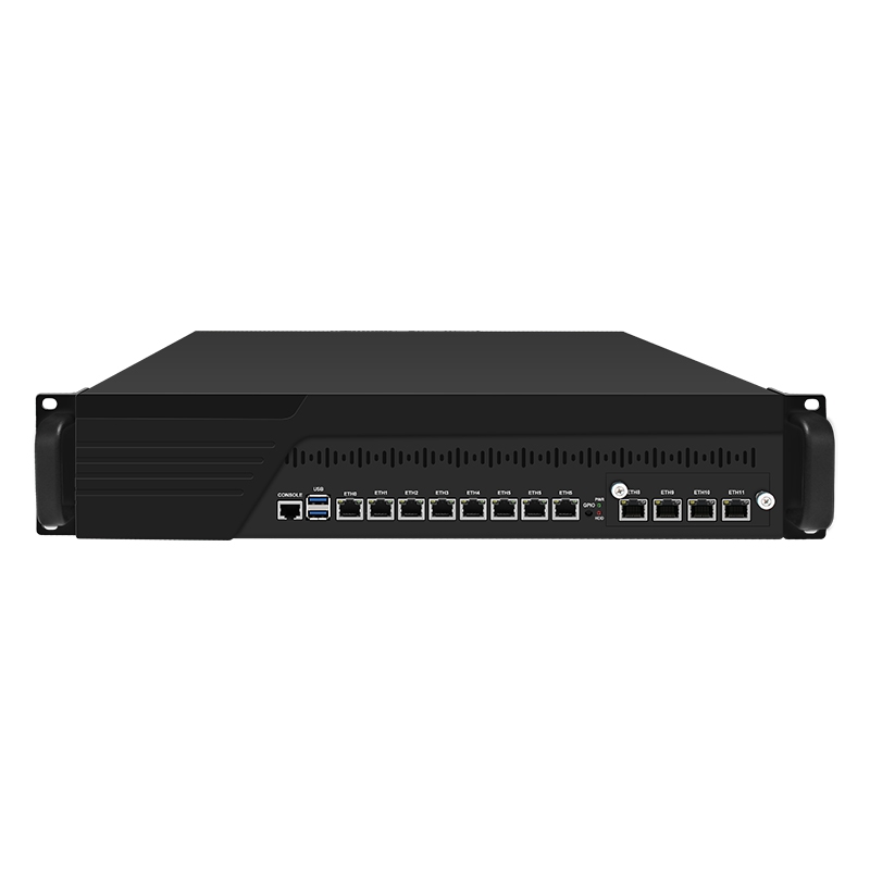 8 Lan i3-6100 2U Rackmount PC Router&Firewall Appliance